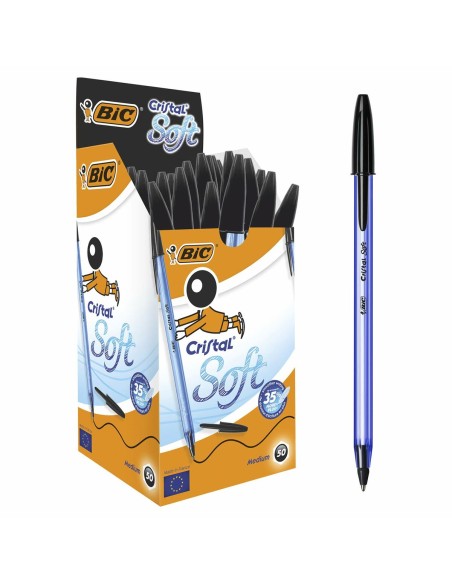 Crayon Bic Cristal Soft 1-2 mm 50 Pièces