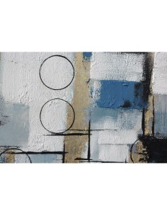 Cadre DKD Home Decor Abstrait Moderne 100 x 2,8 x 100 cm (2 Unités) 2