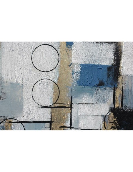 Cadre DKD Home Decor Abstrait Moderne 100 x 2,8 x 100 cm (2 Unités)