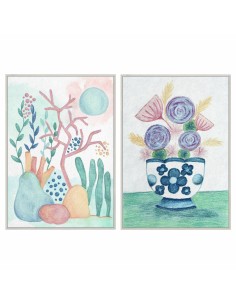 Cadre DKD Home Decor 83 x 4,5 x 122,5 cm 83 x 4,5 x 123 cm Scandinave (2 Unités)