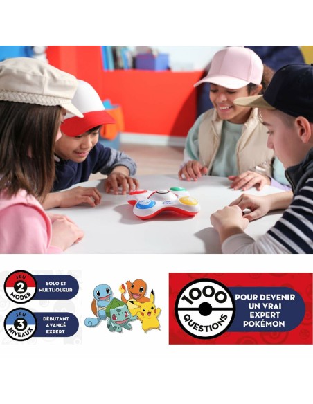 Jeu de questions-réponses Pokémon Bandai Trainer Quiz Électronique Interactif (Français)