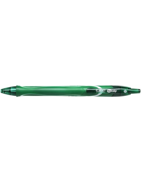 Stylo gel Bic Gel-Ocity Quick Dry Vert 0,3 mm (12 Unités)