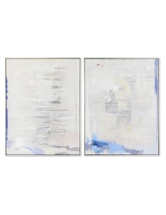 Cadre DKD Home Decor Abstrait 60 x 3 x 80 cm Urbaine (2 Unités)