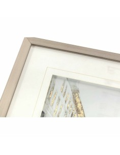 Cadre DKD Home Decor Ville (63 x 3 x 63 cm) (60 x 3 x 60 cm) (2 Unités) 2