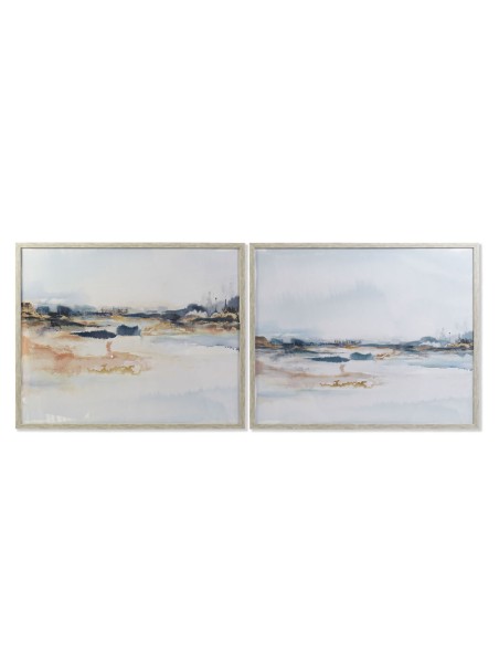 Cadre DKD Home Decor Abstrait Moderne (104 x 4 x 83,5 cm) (2 Unités)