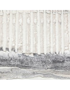 Cadre DKD Home Decor 100 x 3,7 x 100 cm Abstrait Urbaine (2 Unités) 2