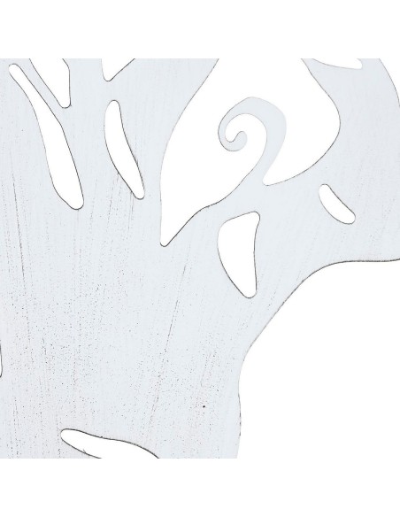 Décoration murale DKD Home Decor 100 x 1 x 100 cm Noir Blanc Indien (2 Unités)