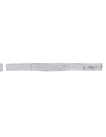 Centre de Table DKD Home Decor 57 x 54 x 3 cm Blanc Shabby Chic Décapé (3 Pièces)
