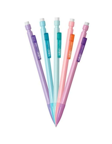 Portemines Bic Multicouleur 0,7 mm (12 Pièces)