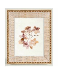 Cadre photo DKD Home Decor Naturel Bois Bois MDF 26,5 x 2 x 32 cm