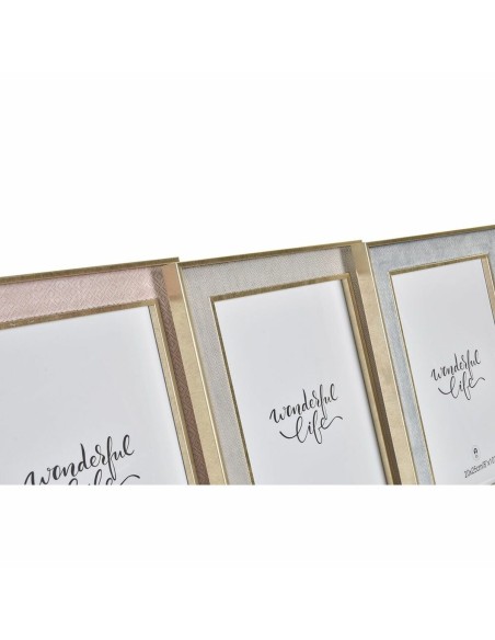 Cadre photo DKD Home Decor Verre Bois MDF (26 x 2 x 31 cm) (3 Unités)