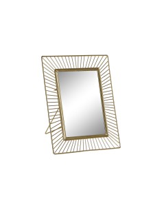 Cadre photo DKD Home Decor Verre Fer (19,5 x 4 x 24,5 cm)