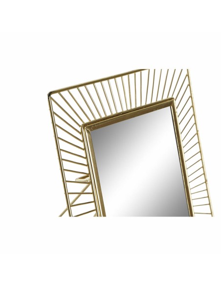 Cadre photo DKD Home Decor Verre Fer (19,5 x 4 x 24,5 cm)