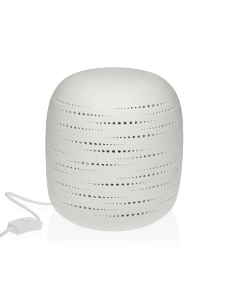 Lampe de bureau Versa Pierre Porcelaine (17 x 19,1 x 17 cm)