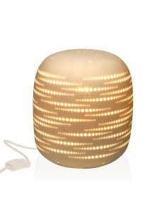 Lampe de bureau Versa Pierre Porcelaine (17 x 19,1 x 17 cm) 2