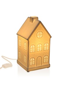 Lampe de bureau Versa Maison Porcelaine (10 x 20 x 10,4 cm) 2