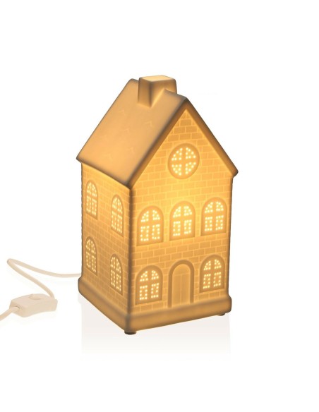 Lampe de bureau Versa Maison Porcelaine (10 x 20 x 10,4 cm)