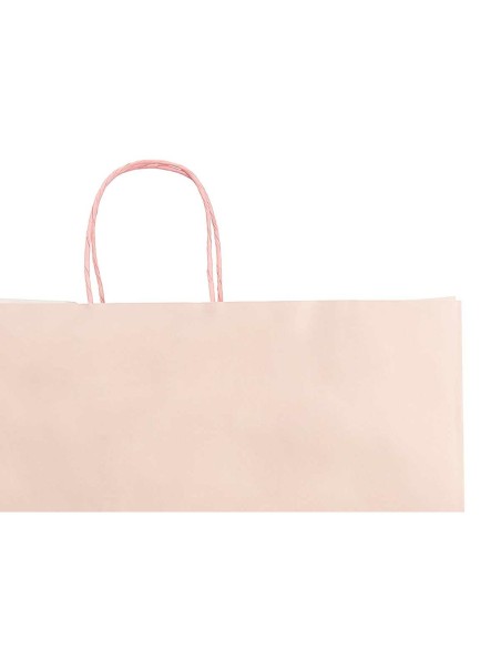 Sac en papier Pincello 34065 Rose 32 X 12 X 50 cm (25 Unités)