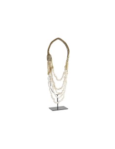 Figurine Décorative DKD Home Decor Collier Fer Coquillages (21 x 10 x 62 cm)