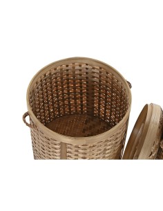 Set de basket DKD Home Decor Naturel 31 x 31 x 44 cm Bambou Boho 2