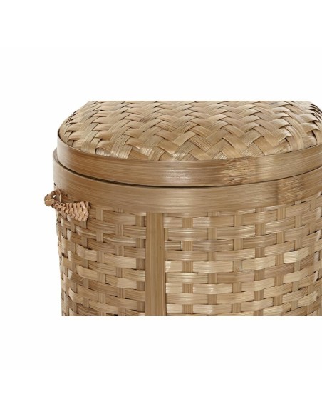 Set de basket DKD Home Decor Naturel 31 x 31 x 44 cm Bambou Boho
