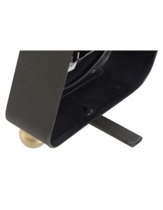 Horloge de table DKD Home Decor Noir Argenté PVC Métal Plastique 14,5 x 5 x 21 cm (2 Unités) 2