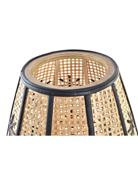 Lampe de bureau DKD Home Decor Noir Métal Marron 220 V 50 W 37 x 37 x 47 cm