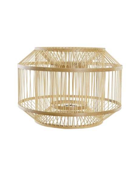 Écran de lampe DKD Home Decor Naturel Bambou 40 x 40 x 28 cm