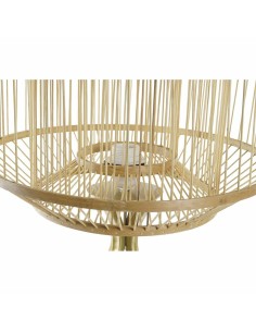 Écran de lampe DKD Home Decor Naturel Bambou 40 x 40 x 28 cm 2