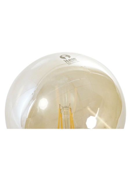 Lampe LED DKD Home Decor E27 A++ 4 W 450 lm Ambre 12,5 x 12,5 x 18 cm