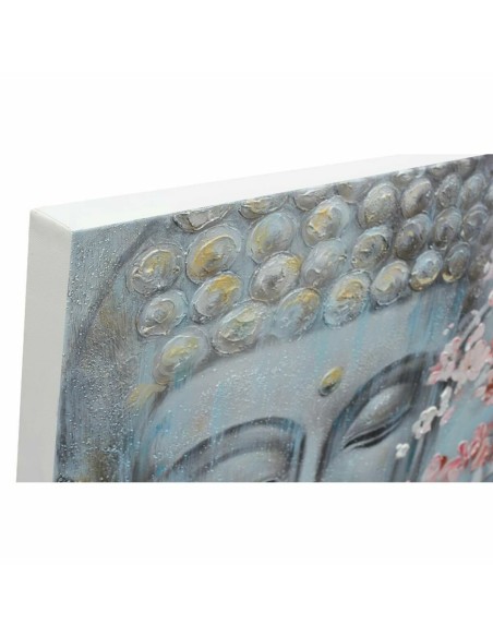 Toile DKD Home Decor 120 x 2,8 x 80 cm Buda Oriental (2 Unités)