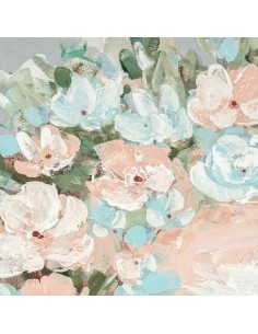 Toile DKD Home Decor Fleurs Moderne 80 x 3,7 x 100 cm (2 Unités) 2