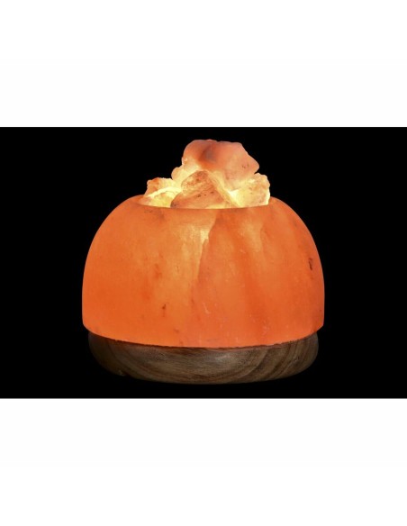 Décoration lumineuse DKD Home Decor Sel Orange 15 W 16 x 16 x 18 cm