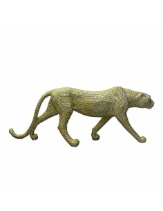 Figurine Décorative DKD Home Decor Doré Léopard 120 x 23 x 44 cm