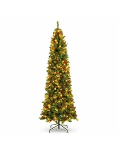 Sapin de Noël DKD Home Decor Vert Métal Polyéthylène Plastique 1 x 1 x 150 cm 70 x 70 x 150 cm