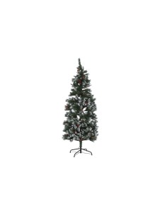 Sapin de Noël DKD Home Decor Vert Métal Polyéthylène 80 x 80 x 183 cm 1 x 1 x 180 cm