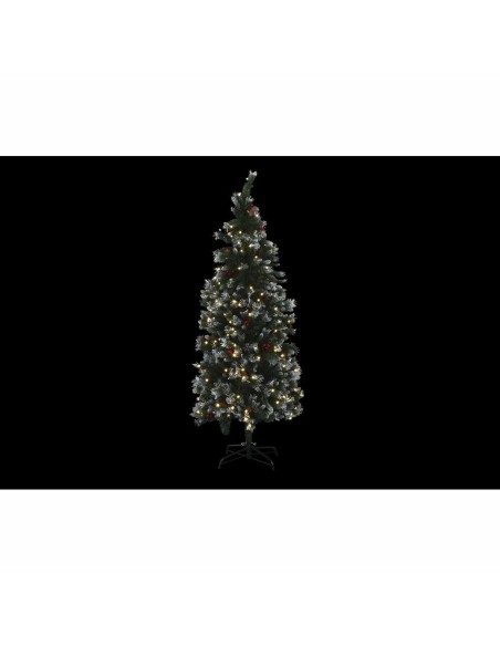 Sapin de Noël DKD Home Decor Vert Métal Polyéthylène 80 x 80 x 183 cm 1 x 1 x 180 cm