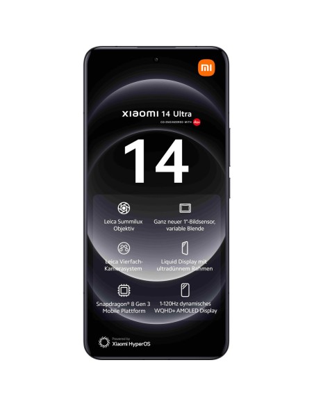 Smartphone Xiaomi 14 Ultra 6,73" 16 GB 512 GB Noir