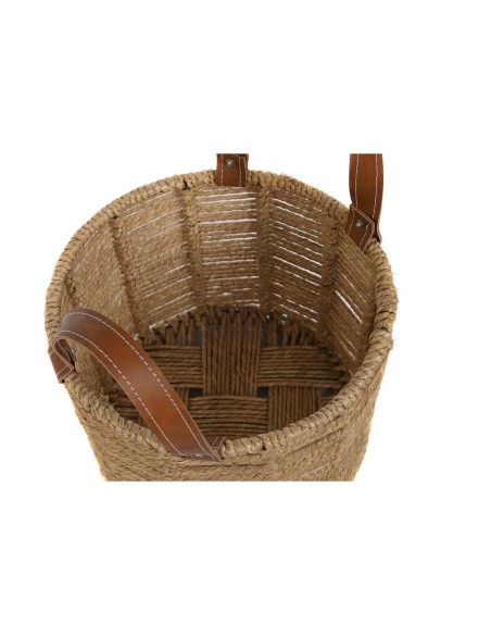 Set de basket DKD Home Decor 32 x 32 x 26 cm Métal Corde 32 x 32 x 39 cm Boho