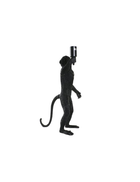 Lampe de bureau DKD Home Decor 31 x 34 x 55 cm Noir Blanc Résine 220 V 50 W (2 Unités)