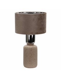 Lampe de bureau DKD Home Decor Marron Céramique 50 W 220 V 30 x 30 x 54 cm