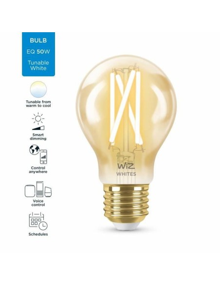 Ampoule Wiz Multicouleur Doré F 7 W 50 W E27