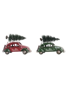 Figurine Décorative DKD Home Decor Voiture Métal (26 x 11,5 x 16,5 cm) (2 Unités)
