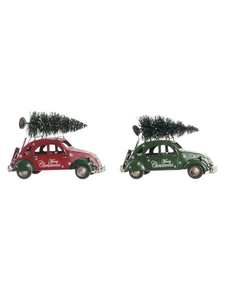 Figurine Décorative DKD Home Decor Voiture Métal (26 x 11,5 x 16,5 cm) (2 Unités)