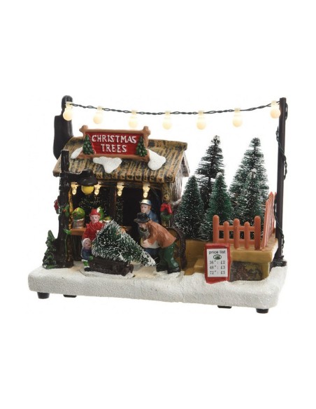 Décorations de Noël Lumineo Multicouleur 18 X 10,5 X 14,2 CM (3 Unités)