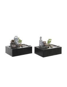 Fontaine DKD Home Decor Buda Résine Oriental 29 x 21 x 23 cm (2 Unités)