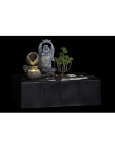 Fontaine DKD Home Decor Buda Résine Oriental 29 x 21 x 23 cm (2 Unités) 2