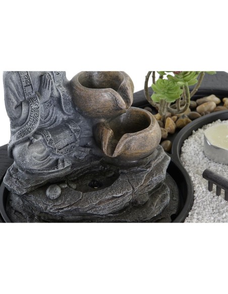 Fontaine DKD Home Decor Buda Résine Oriental 29 x 21 x 23 cm (2 Unités)