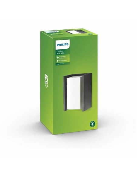 Applique Murale Philips Bridge 970 Lm Anthracite Gris foncé Acier inoxydable Aluminium 15 W E27