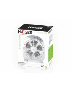 Ventilateur de Sol Haeger FF-012.004A Blanc 40 W 2